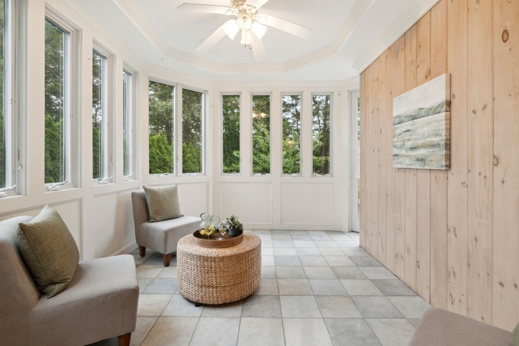 38 Pheasant Lane Manchester, NH 03109 - Photo 20 of 42 a living room with furniture and a large window