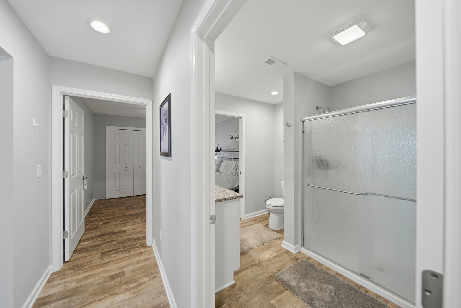 1525 Eadens Place Dixon, IL 61021 - Photo 21 of 30 a bathroom with a shower and a toilet