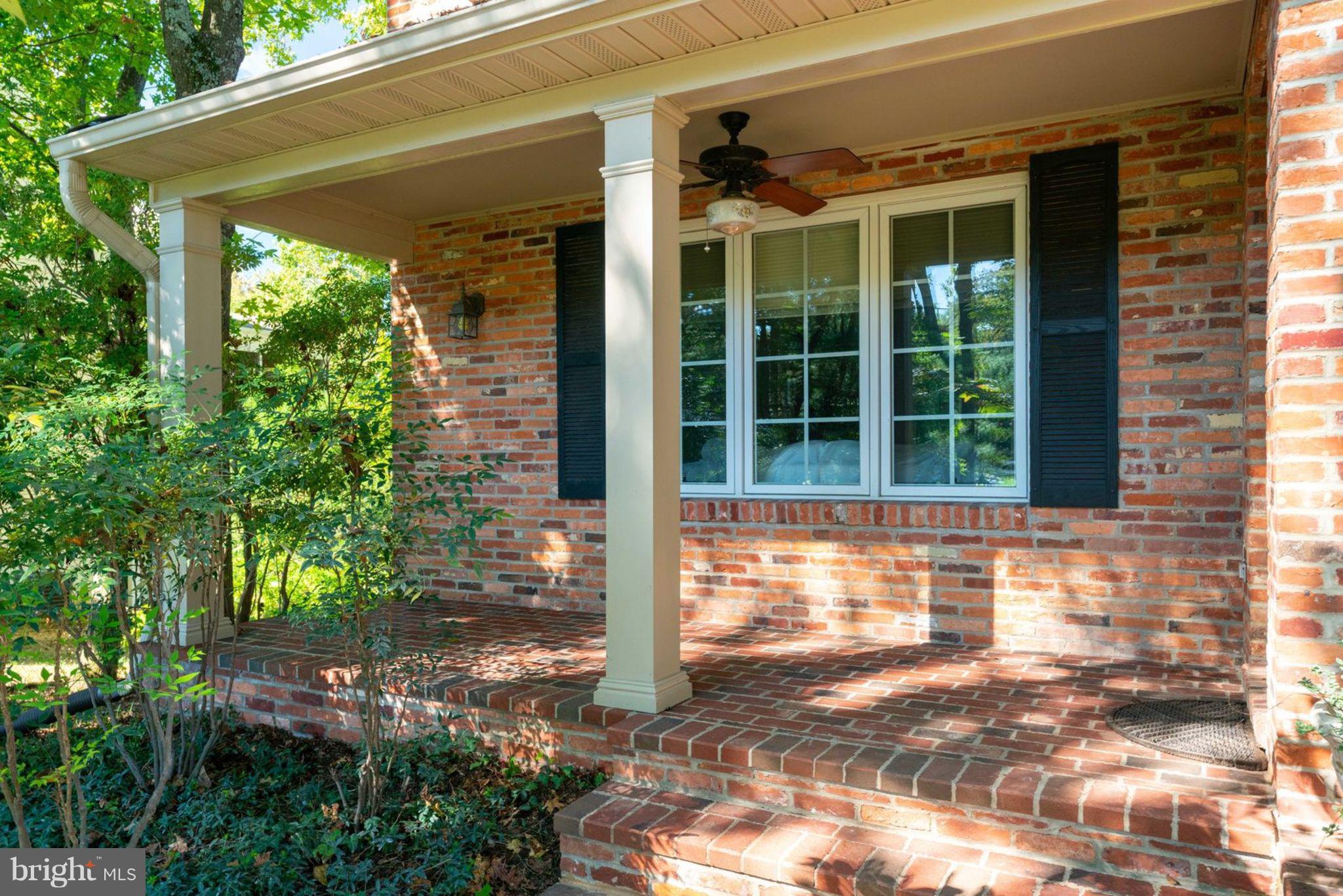 8734 Center Road Springfield, VA 22152 - Photo 40 of 40 Covered porch on front of house