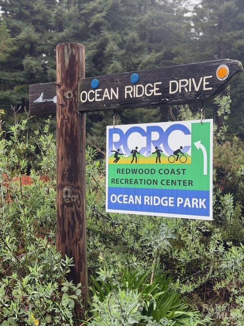 38350 Old Stage Road Gualala, CA 95445 - Photo 23 of 23 a sign on the side of the road
