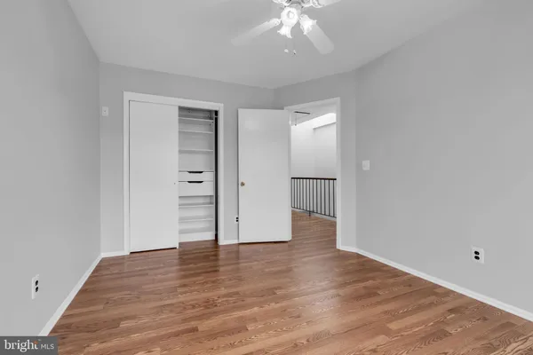 wooden floor in an empty room