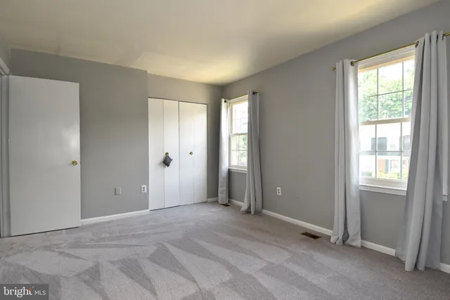 a view of room with window