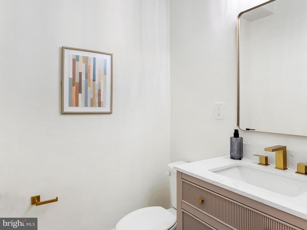 5404 4th Street Northwest, Unit 2 Washington, DC 20011 - Photo 26 of 52 Main Level Powder Room