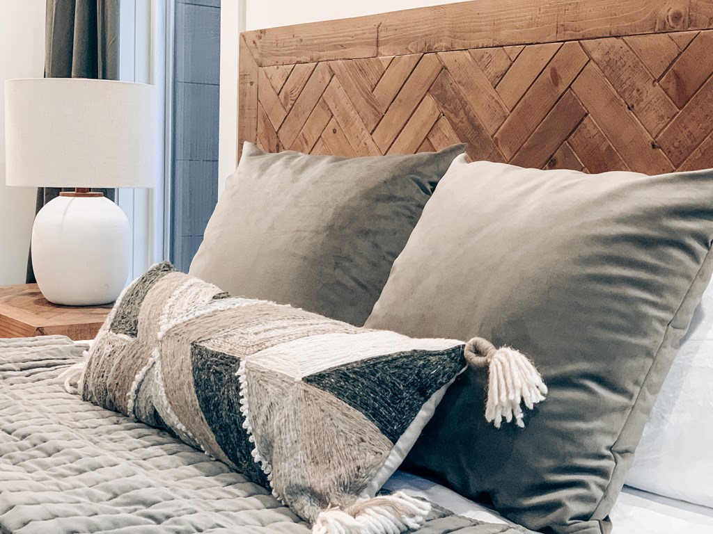 45 Eagle Watch Court Blue Ridge, GA 30513 - Photo 58 of 58 a bedroom with a bed and lamp