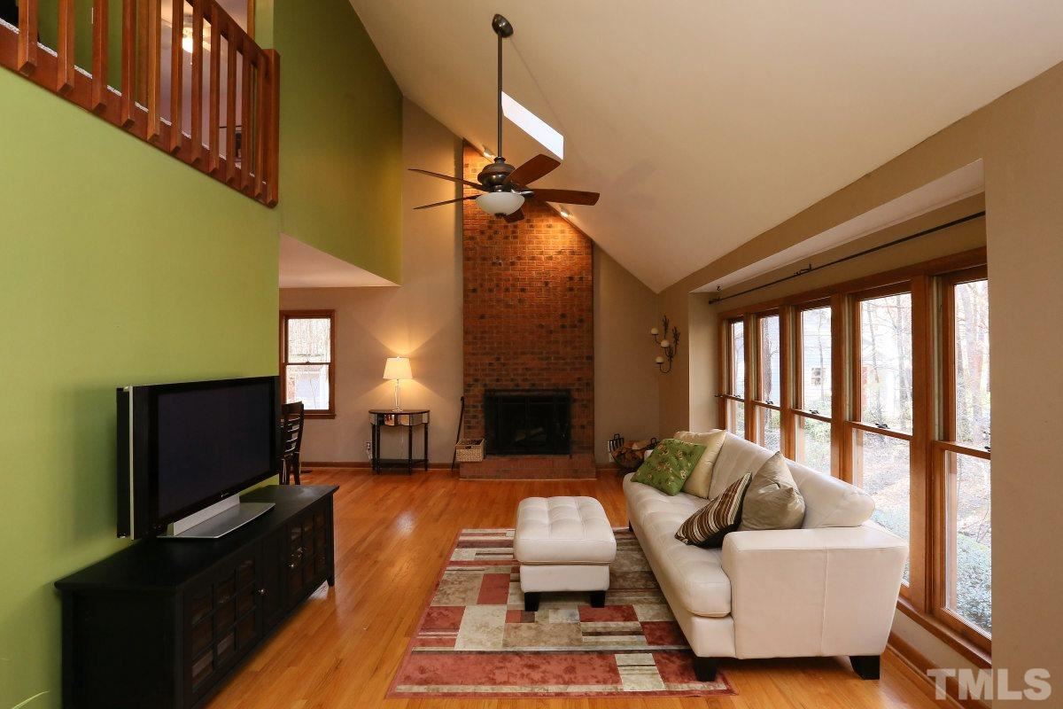 209 Glen Eden Road Durham, NC 27713 - Photo 3 of 25 spacious room skylights and dramatic fireplace