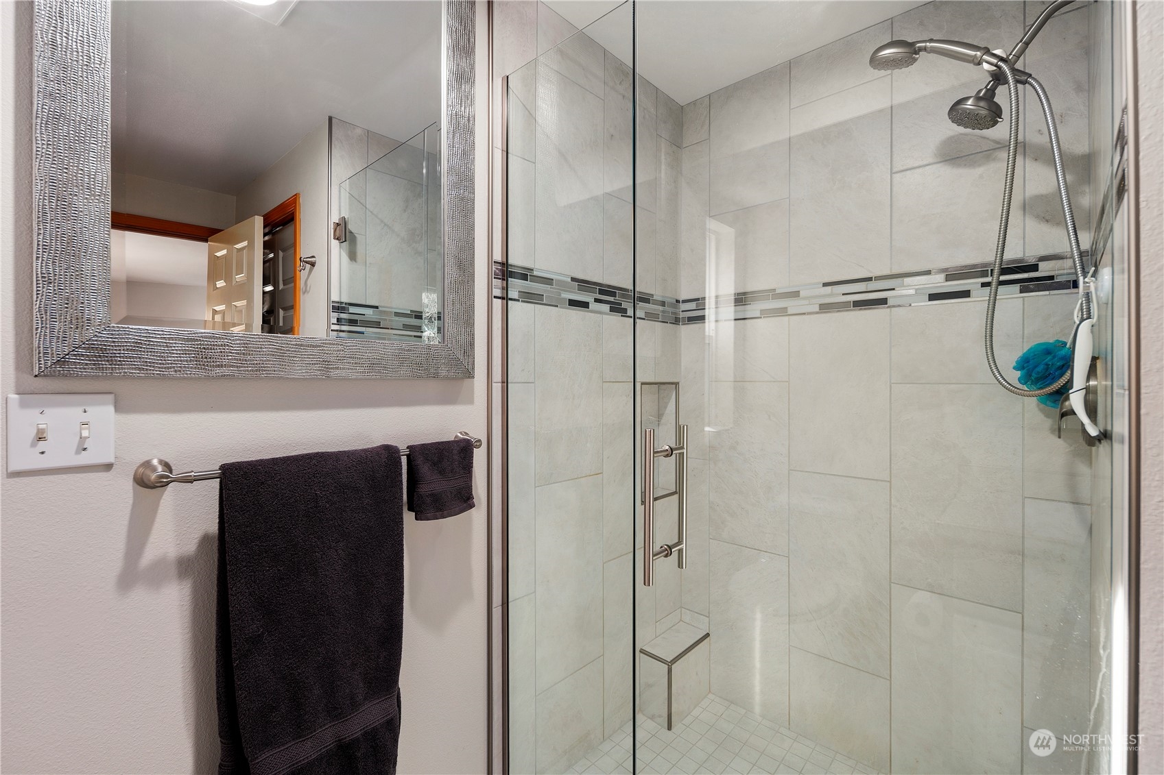 17005 51st Avenue Southeast Bothell, WA 98012 - Photo 19 of 40 a bathroom with a shower and a sink