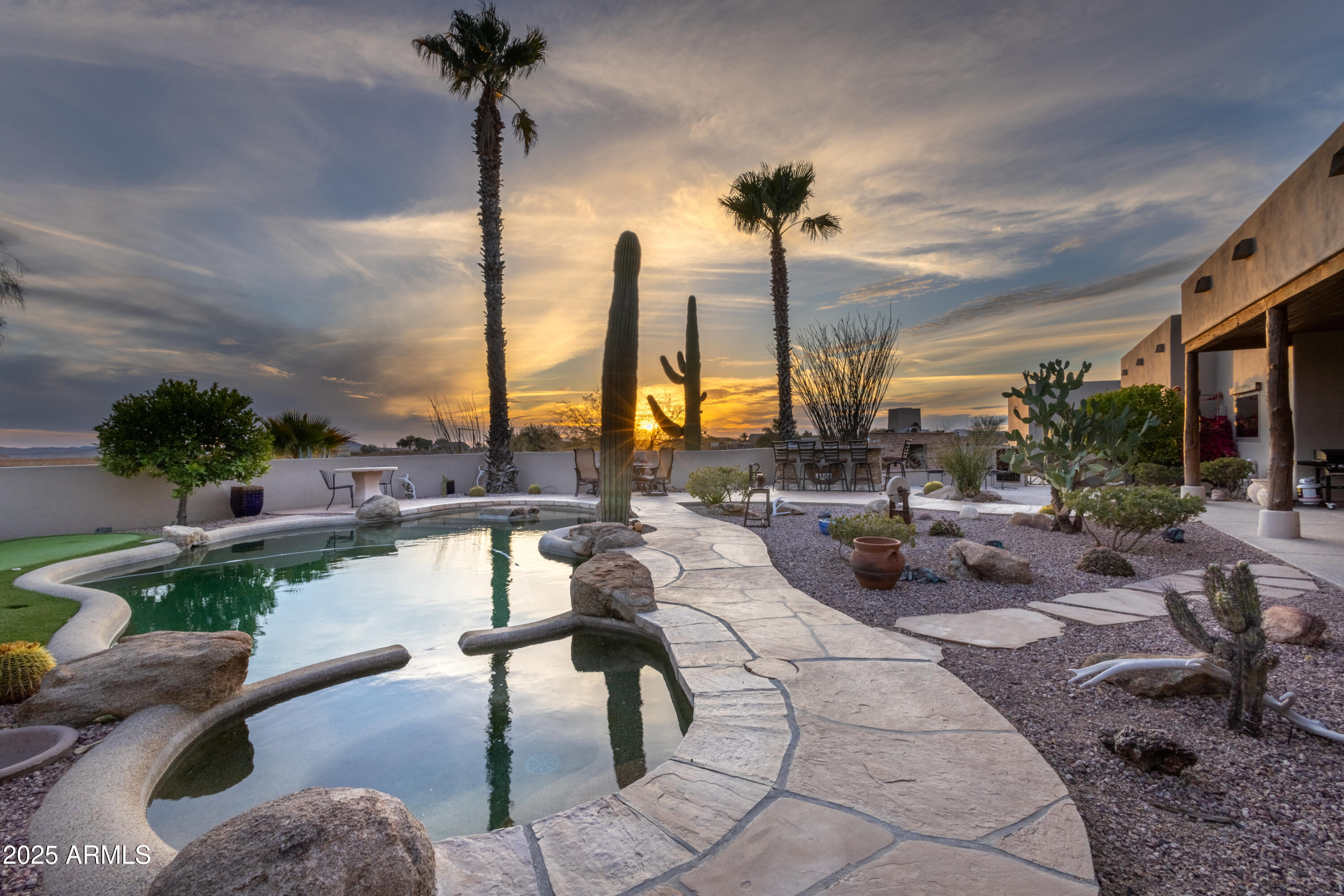 21675 Date Creek Road Wickenburg, AZ 85390 - Photo 5 of 48 Heated Pool/Spa