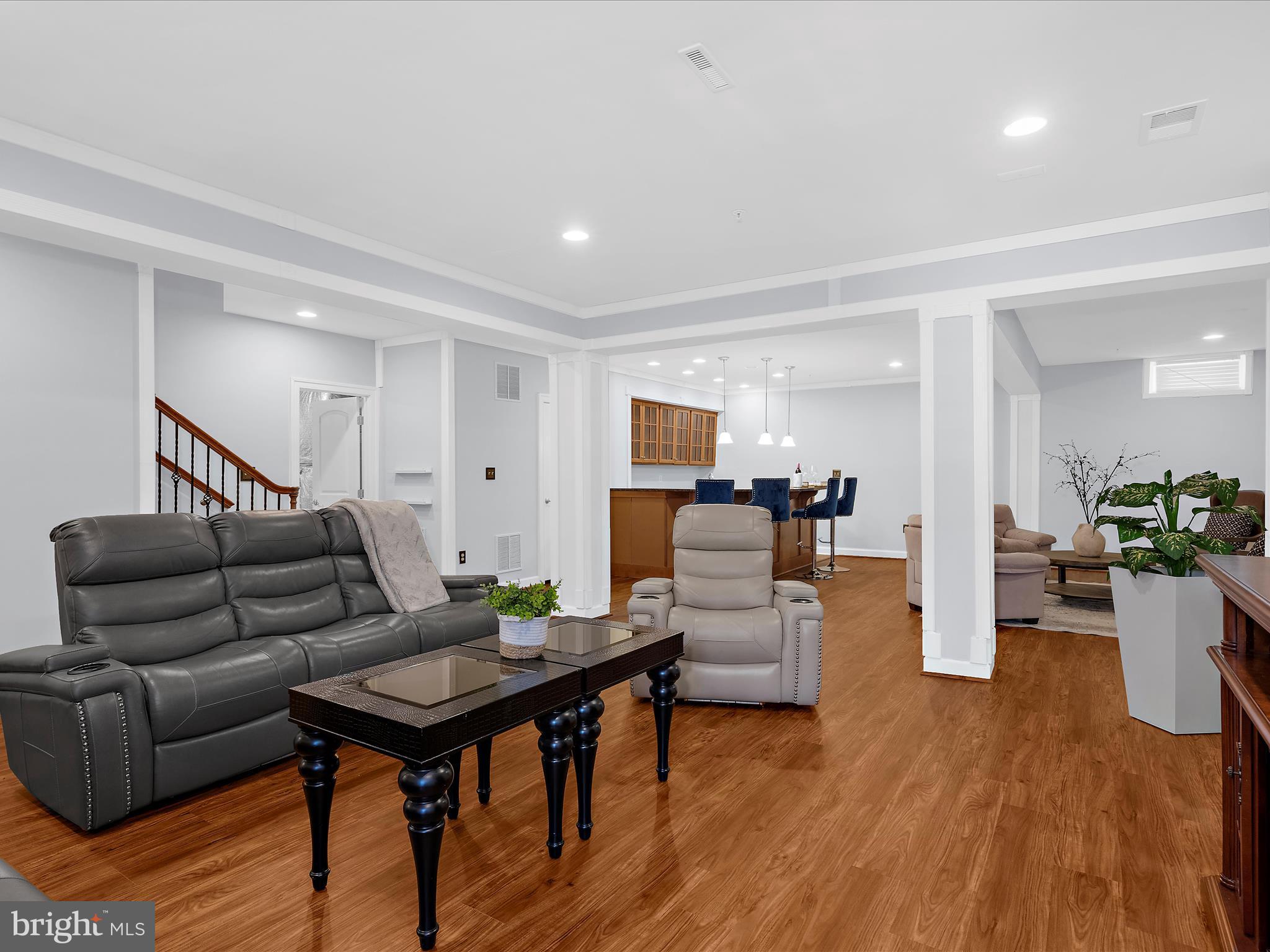 13801 Racetrack Field Court Bowie, MD 20720 - Photo 46 of 66 a living room with furniture and wooden floor