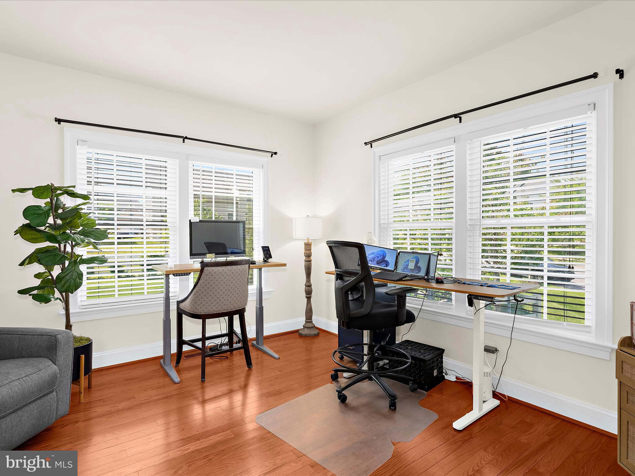 13801 Racetrack Field Court Bowie, MD 20720 - Photo 51 of 66 a view of a workspace with furniture and a window