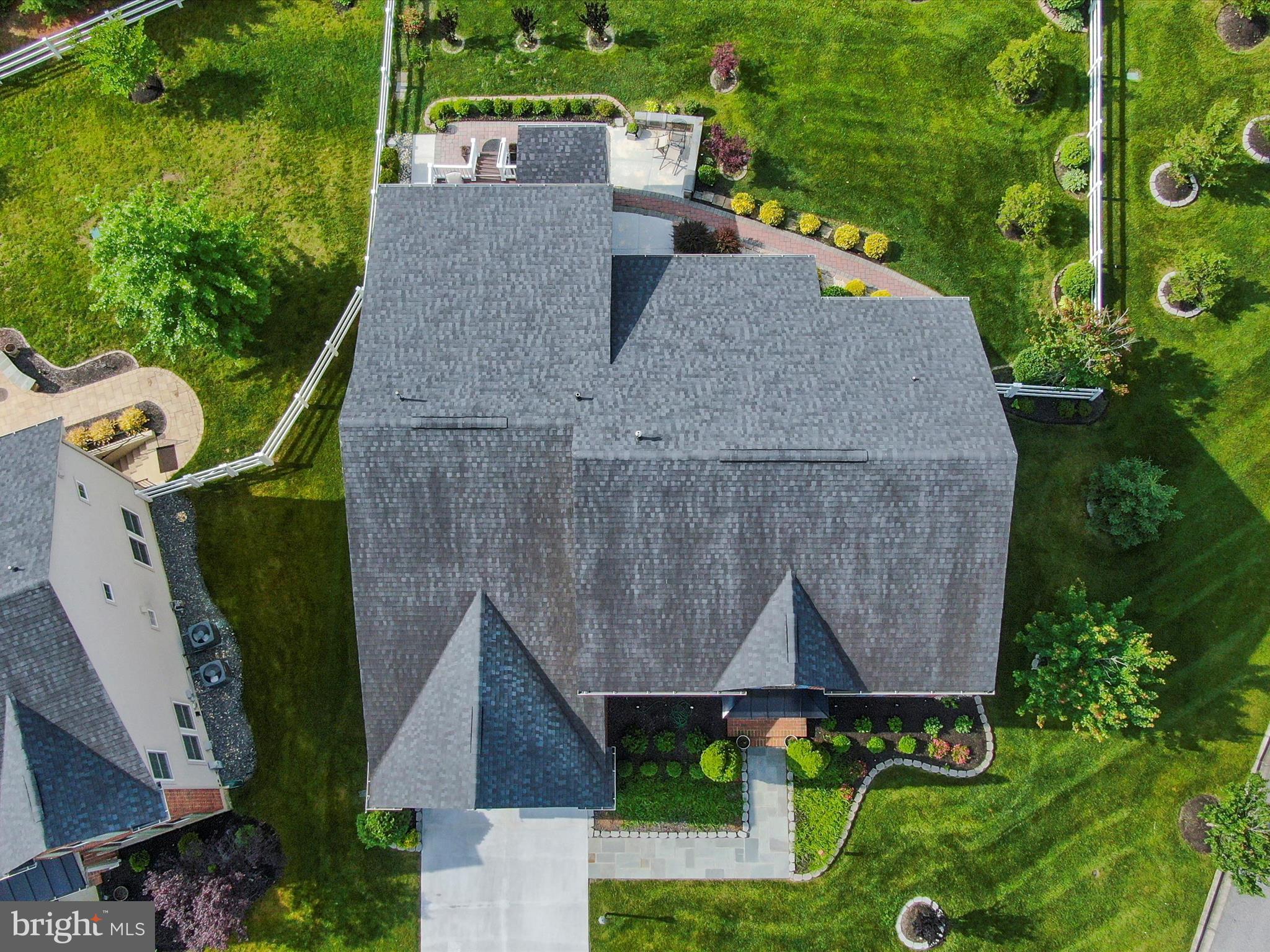 13801 Racetrack Field Court Bowie, MD 20720 - Photo 58 of 66 an aerial view of a house with garden space and street view