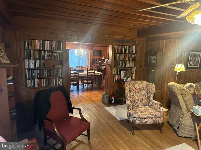 a room with furniture and a window