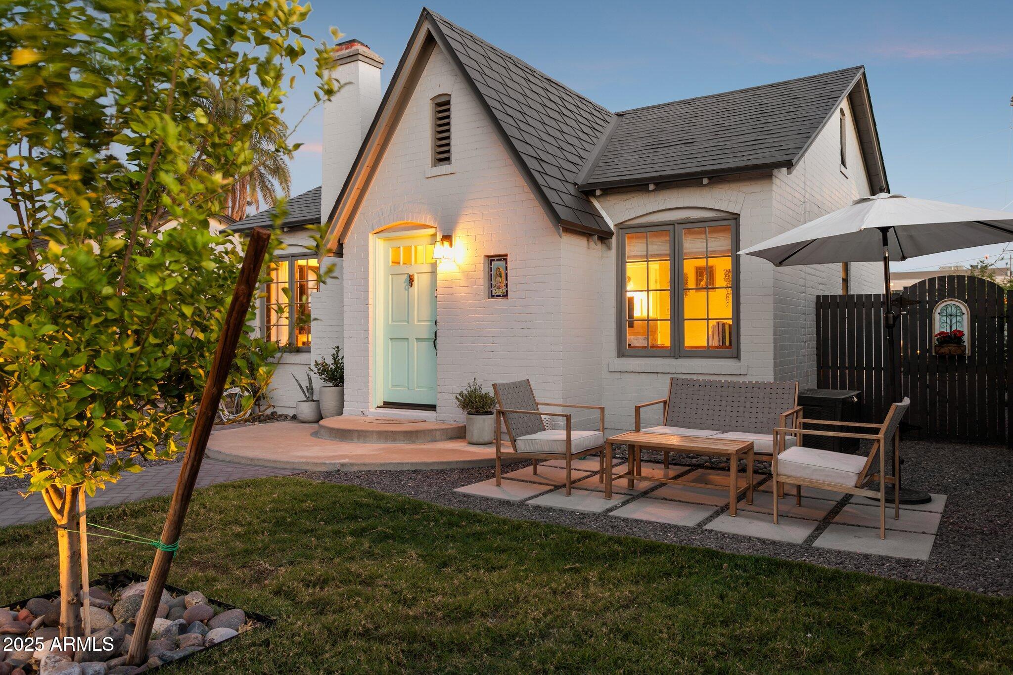 1111 East Coronado Road Phoenix, AZ 85006 - Photo 25 of 77 a view of a house with backyard porch and sitting area
