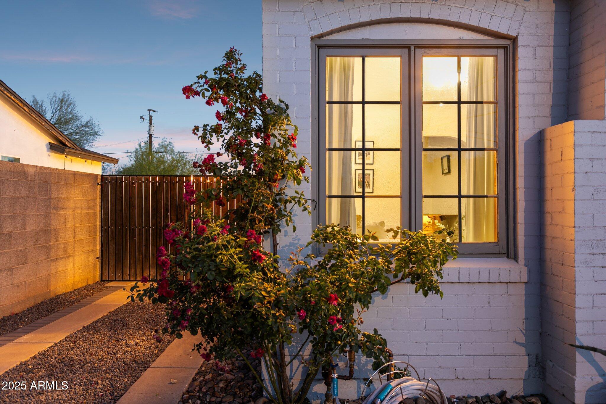 1111 East Coronado Road Phoenix, AZ 85006 - Photo 31 of 77 a vase of flowers sitting in front of a window