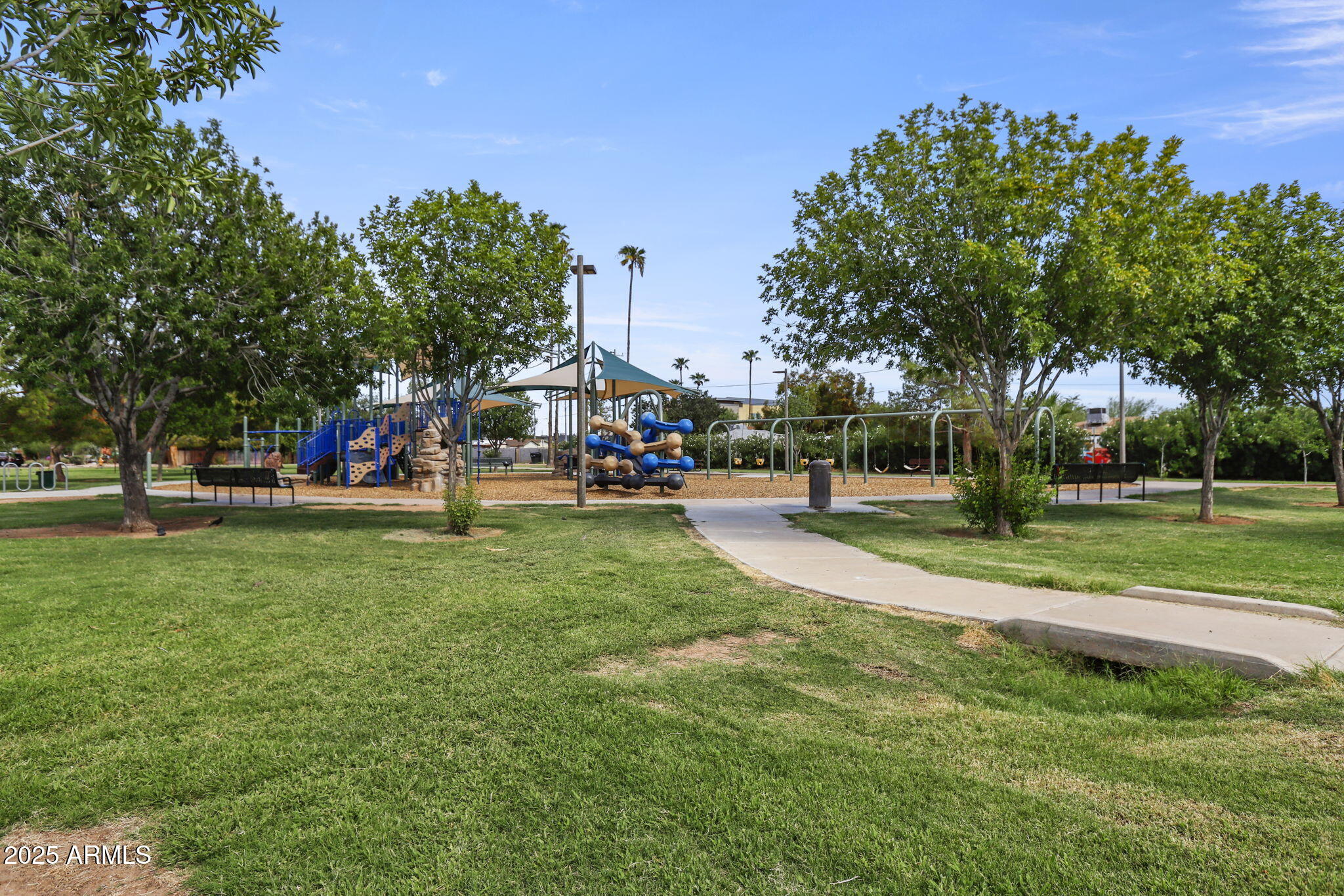 1111 East Coronado Road Phoenix, AZ 85006 - Photo 63 of 77 a view of outdoor space with deck and green space