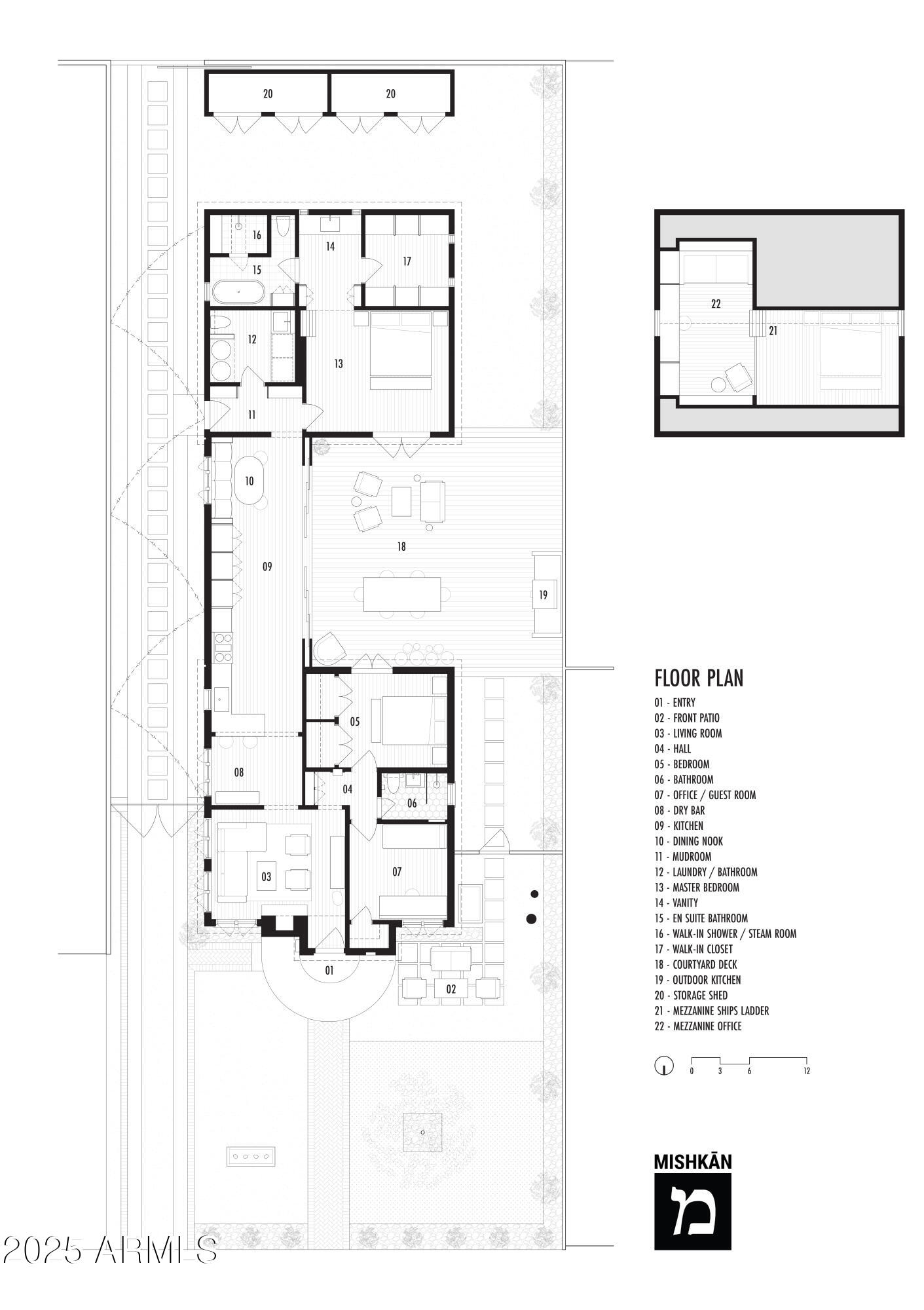 1111 East Coronado Road Phoenix, AZ 85006 - Photo 76 of 77 Coronado Tudor - Extension Floor Plan