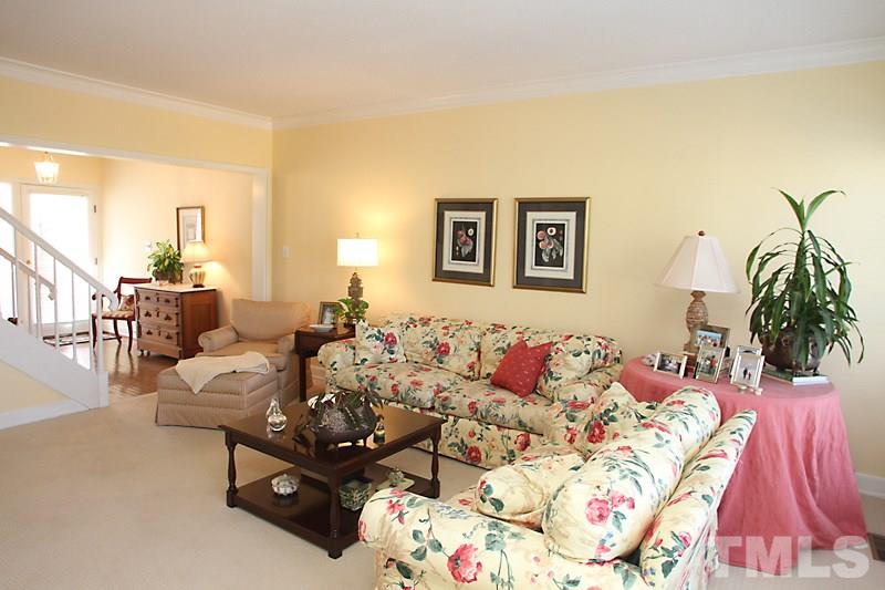 2007 Landings Way Raleigh, NC 27615 - Photo 9 of 17 a living room with furniture and a couch