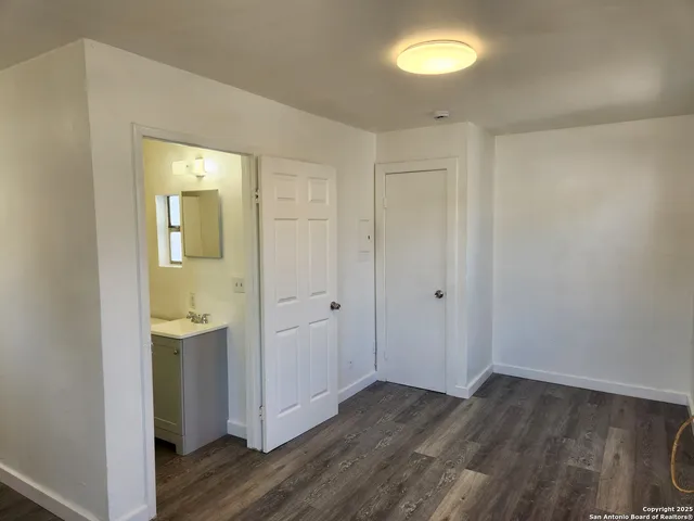 wooden floor in an empty room