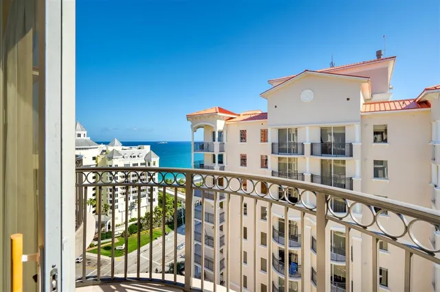 a view of a city with tall buildings