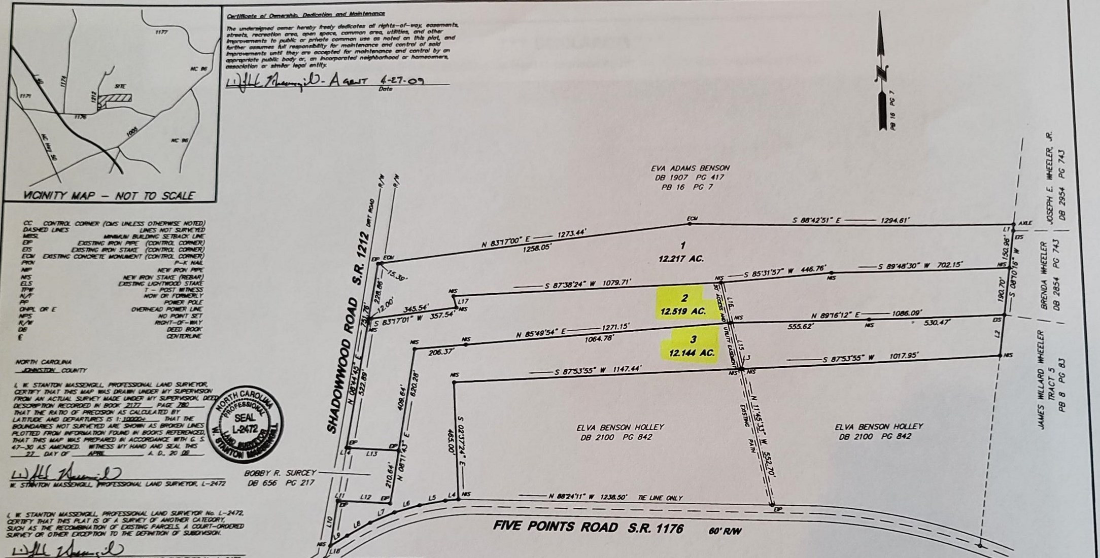 0 Shadowwood Road Benson, NC 27504 - Photo 3 of 6 Photo 2