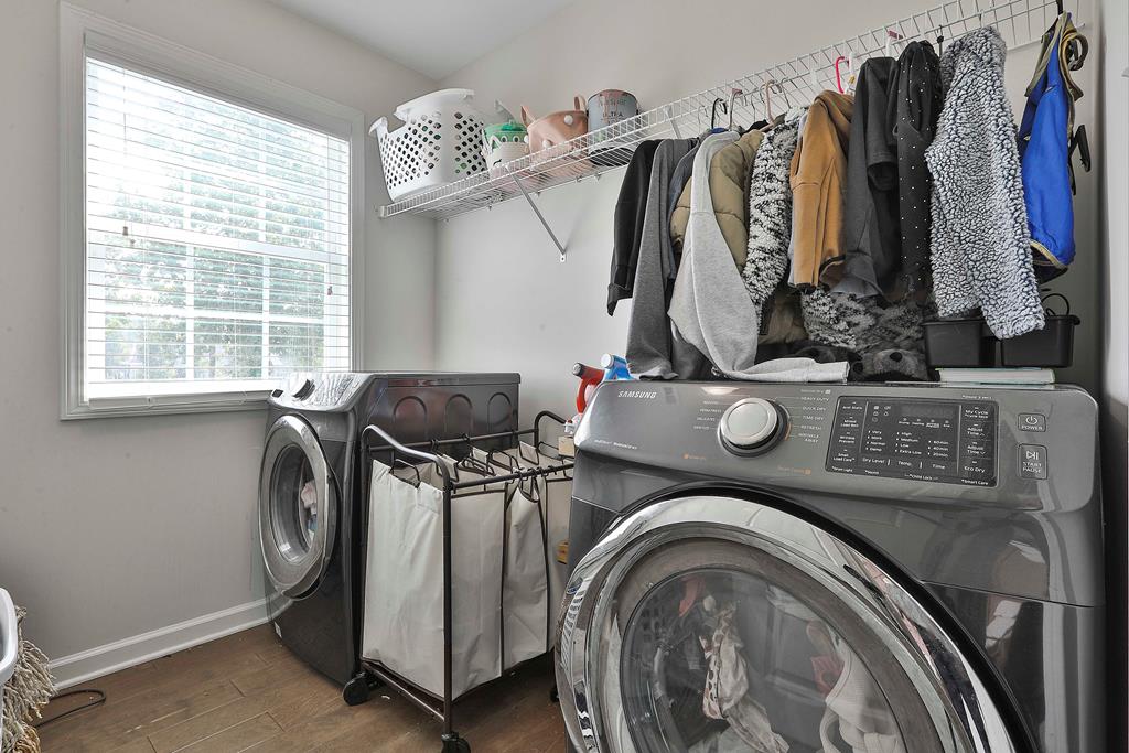 169 Hart Ridge Court Fortson, GA 31808 - Photo 40 of 50 a utility room with dryer and washer