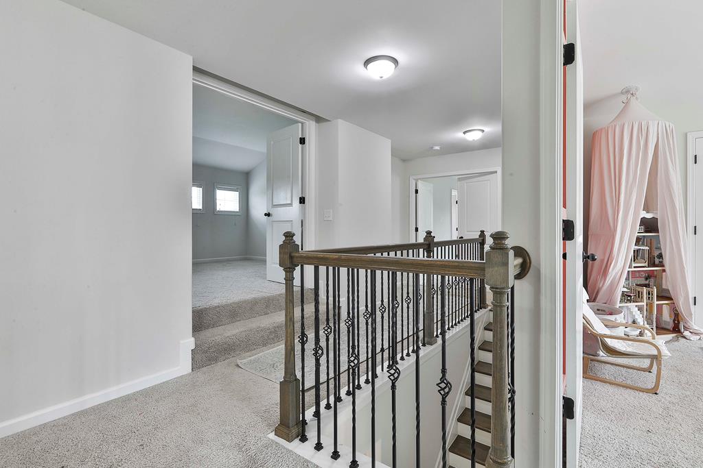 169 Hart Ridge Court Fortson, GA 31808 - Photo 42 of 50 a view of hallway with wooden floor