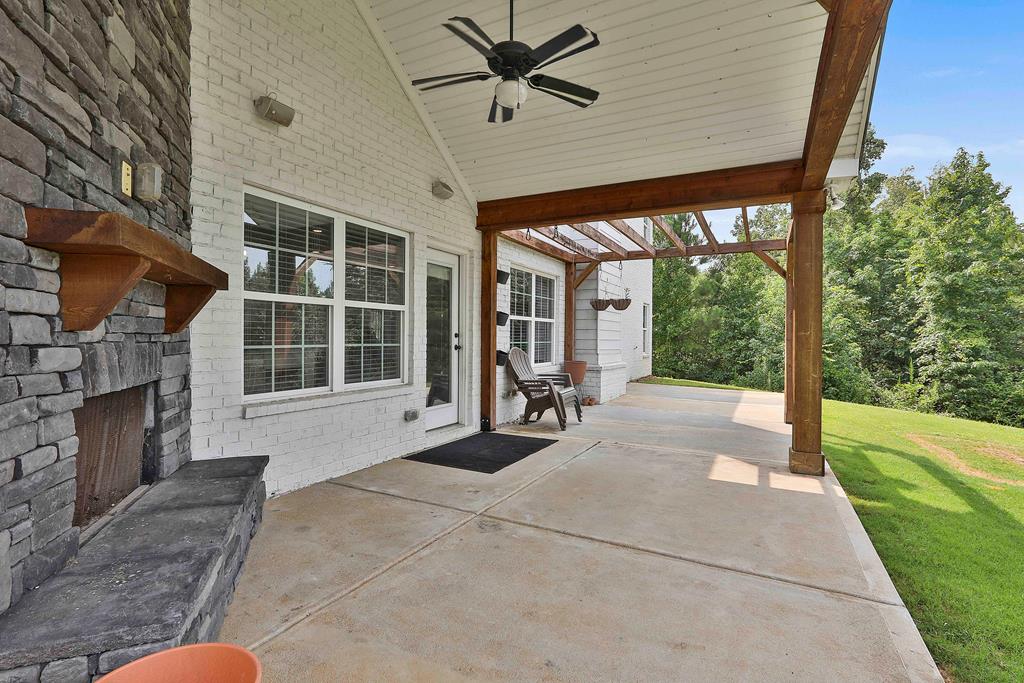 169 Hart Ridge Court Fortson, GA 31808 - Photo 46 of 50 a view of a livingroom with furniture and a fireplace