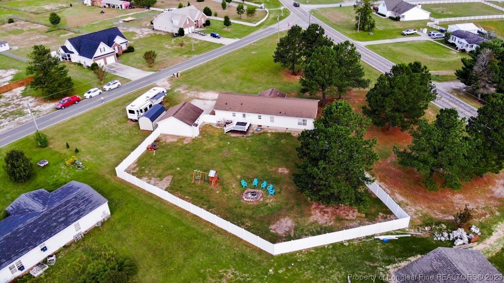 125 Wright Road Vass, NC 28394 - Photo 47 of 48 an aerial view of a pool