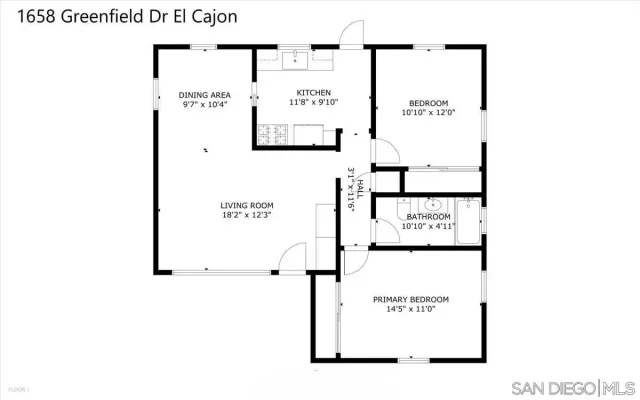 $799,000 | 1658 Greenfield Drive, El Cajon, CA 92021