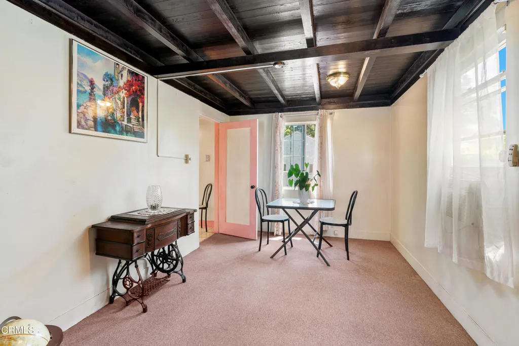 2122 Navarro Avenue Altadena, CA 91001 - Photo 27 of 40 a view of a dining room with furniture window and outside view