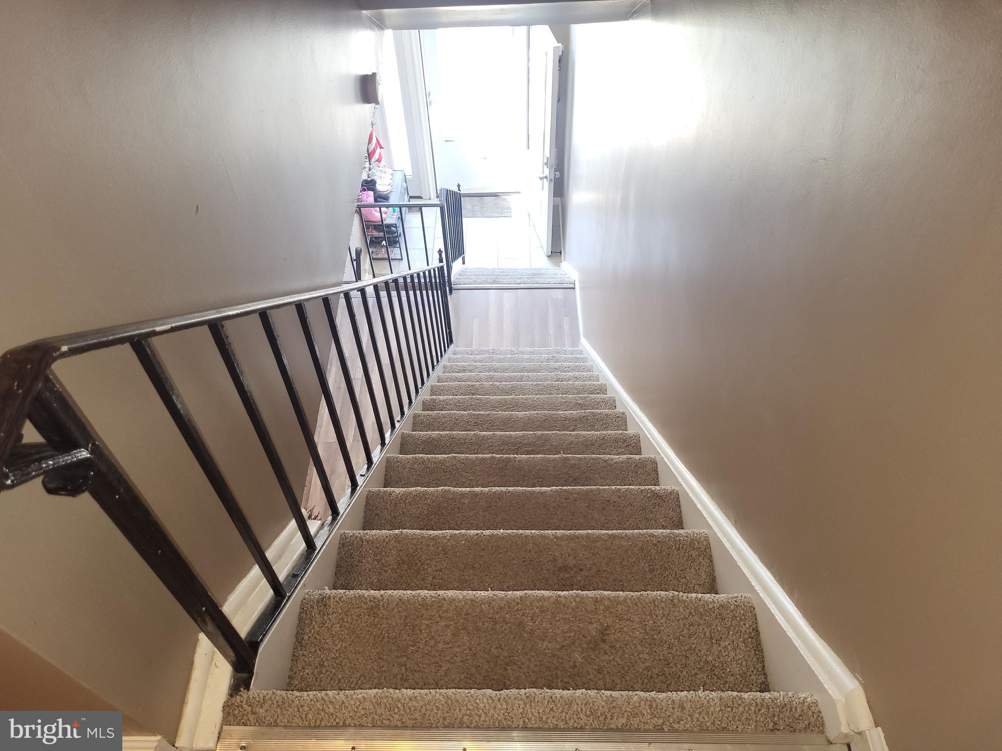 4215 Fairdale Road Philadelphia, PA 19154 - Photo 20 of 39 Stairs Looking Down From 2nd Floor