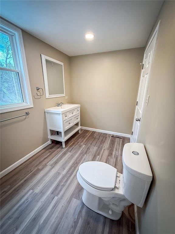 416 Oneida Valley Road Butler, PA 16001 - Photo 35 of 40 a bathroom with a toilet sink and mirror