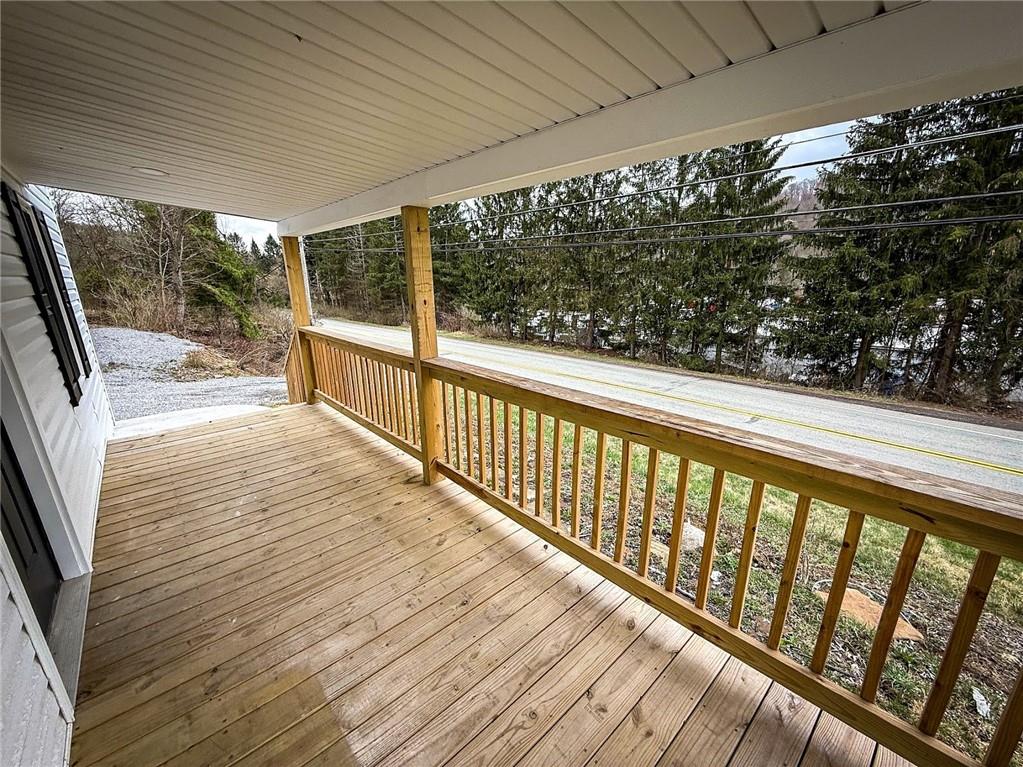 416 Oneida Valley Road Butler, PA 16001 - Photo 40 of 40 a view of a balcony with wooden floor