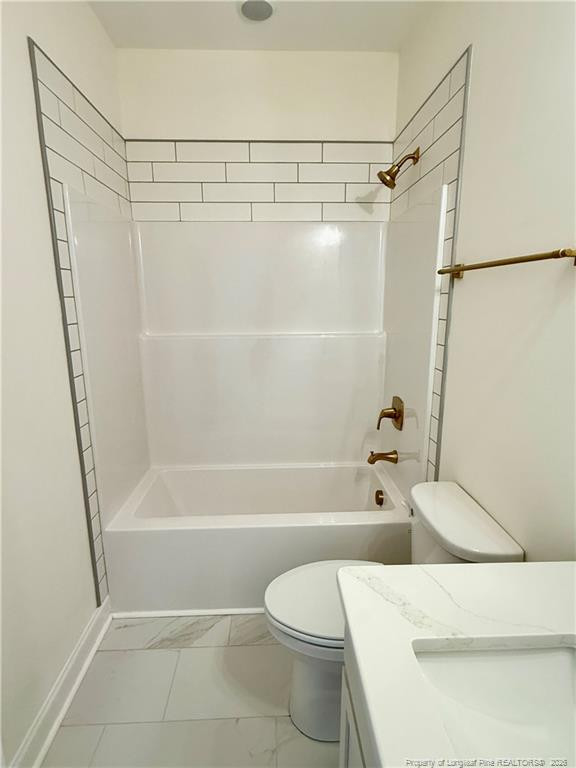 215 Whispering Ridge Carthage, NC 28327 - Photo 17 of 29 Downstairs bathroom