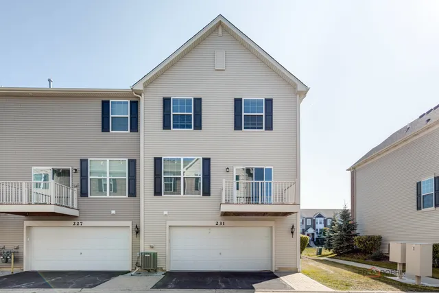 a house with a garden in front of it