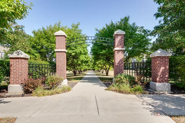 front view of house with a patio