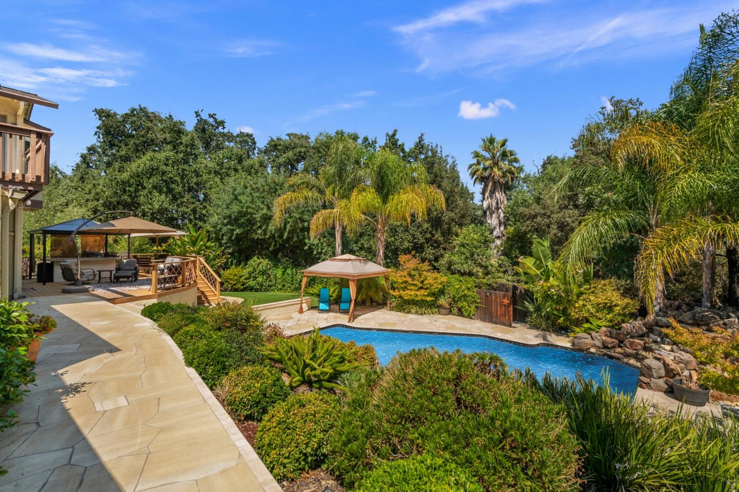 761 Fleming Avenue San Jose, CA 95127 - Photo 7 of 19 a view of a swimming pool with a patio