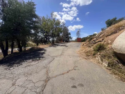 a car parked on the side of the road