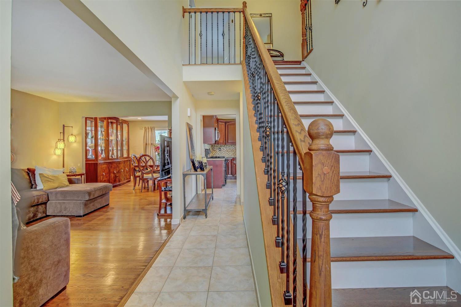 7 Park Place Helmetta, NJ 08828 - Photo 2 of 33 a view of entryway and hall with wooden floor