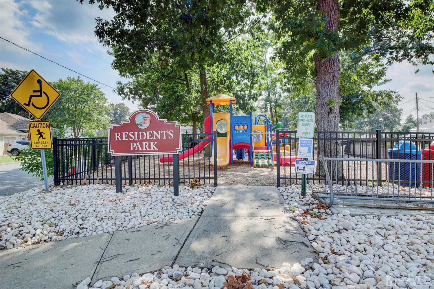 7 Park Place Helmetta, NJ 08828 - Photo 32 of 33 a view of a park with iron fence