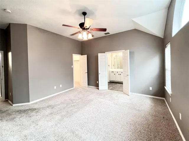 a view of small space with racks on the wall