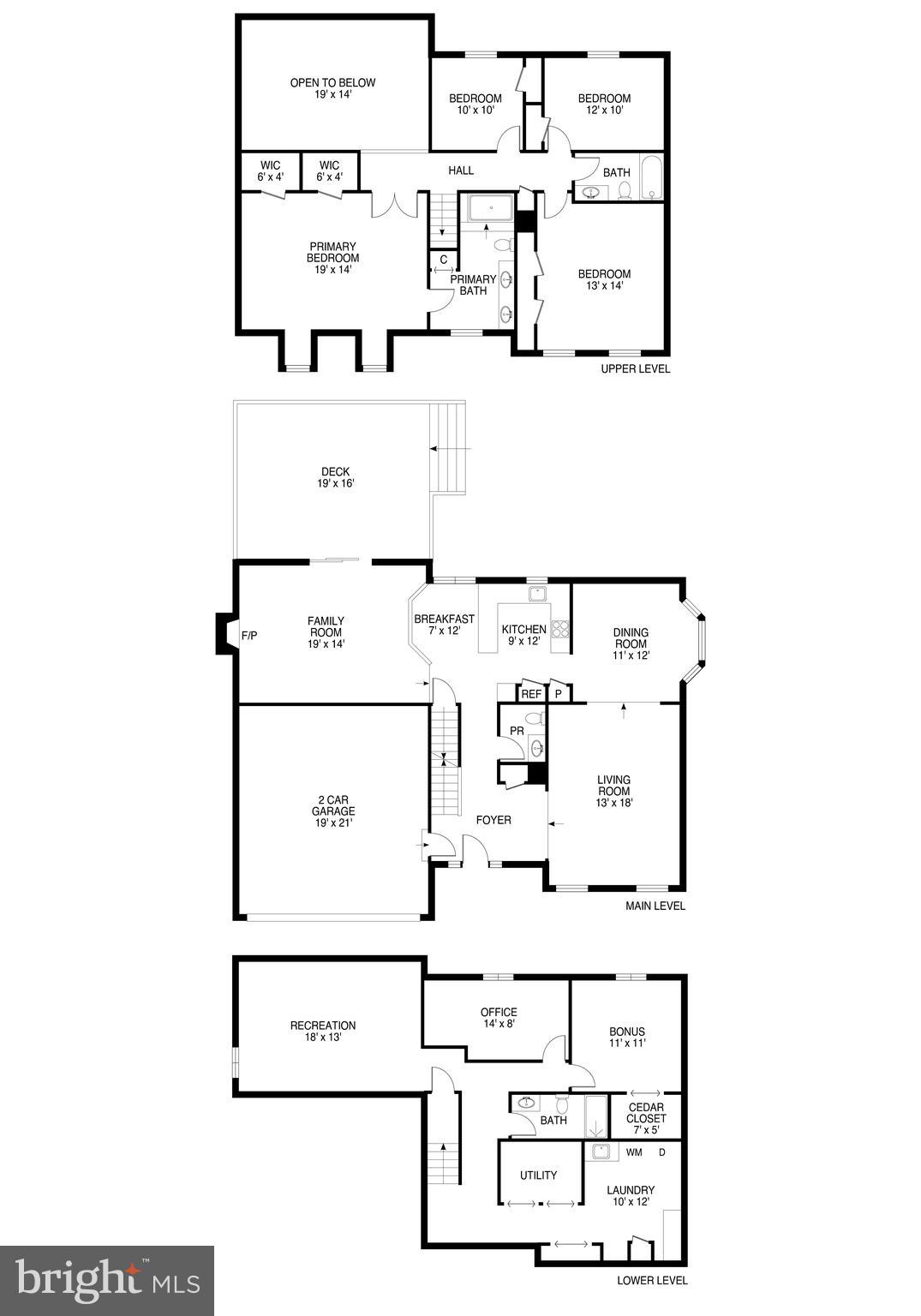 11709 Saddlerock Road Silver Spring, MD 20902 - Photo 12 of 15 Full Floor Plan