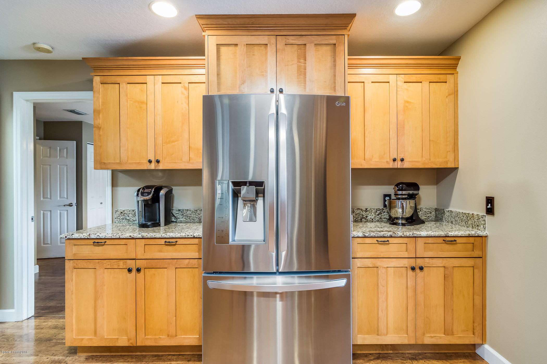 3775 Hield Road Melbourne, FL 32904 - Photo 15 of 86 Kitchen Refrigerator/Cabinetry