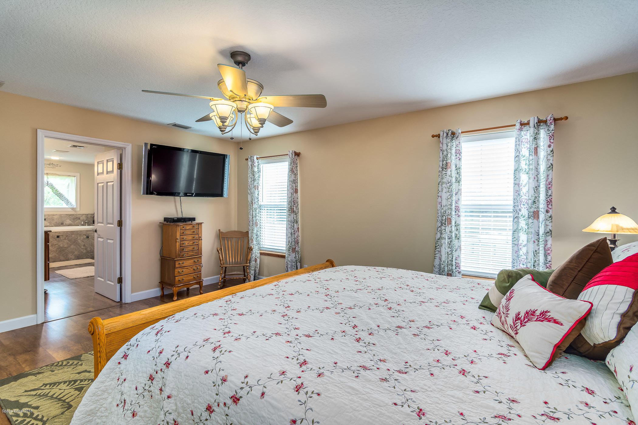 3775 Hield Road Melbourne, FL 32904 - Photo 32 of 86 Upstairs Master/Bedroom 3