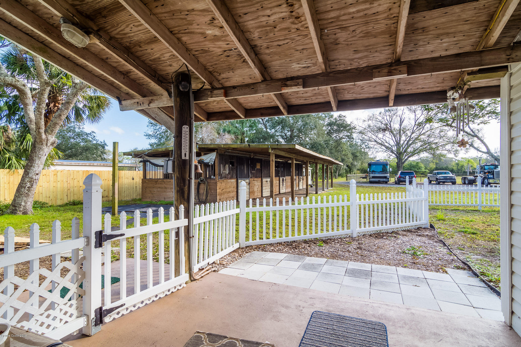 3775 Hield Road Melbourne, FL 32904 - Photo 60 of 86 Guest House-Back Porch