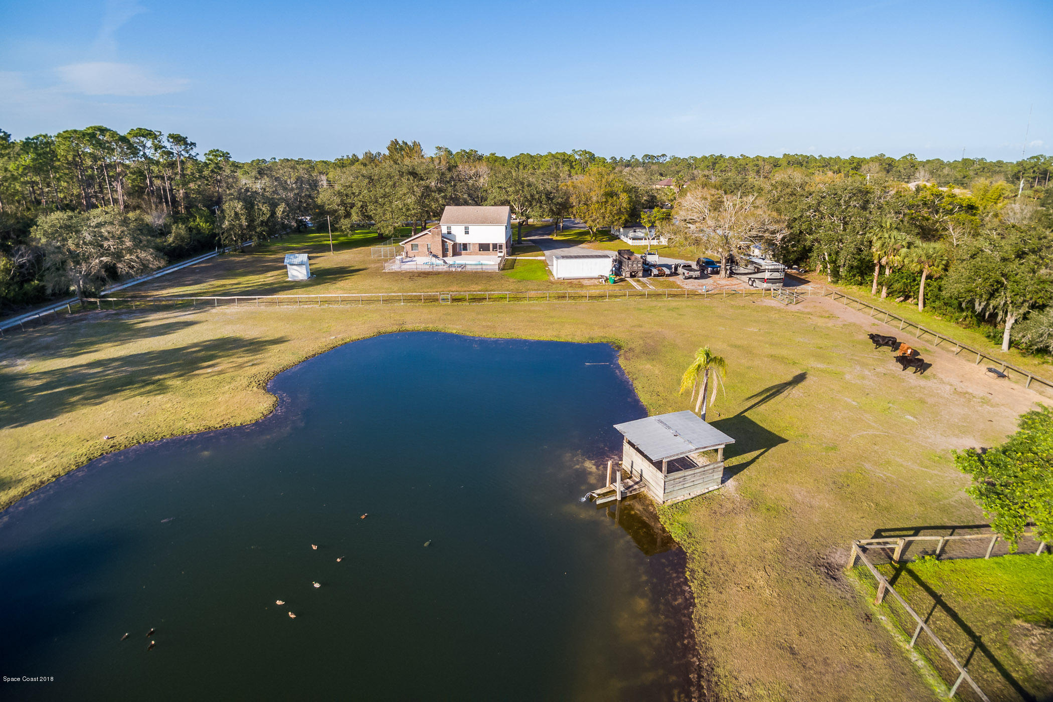 3775 Hield Road Melbourne, FL 32904 - Photo 70 of 86 Aerial of Property
