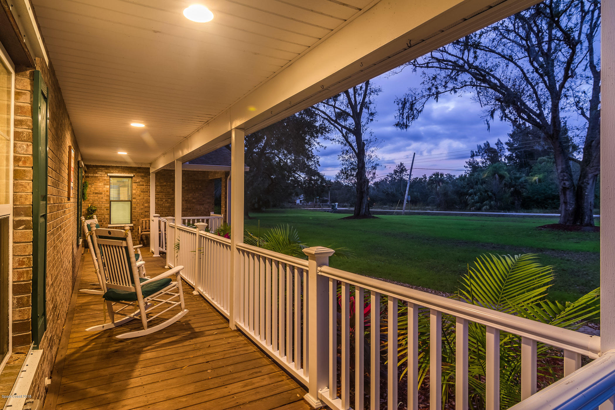 3775 Hield Road Melbourne, FL 32904 - Photo 8 of 86 Twilight-Front Porch