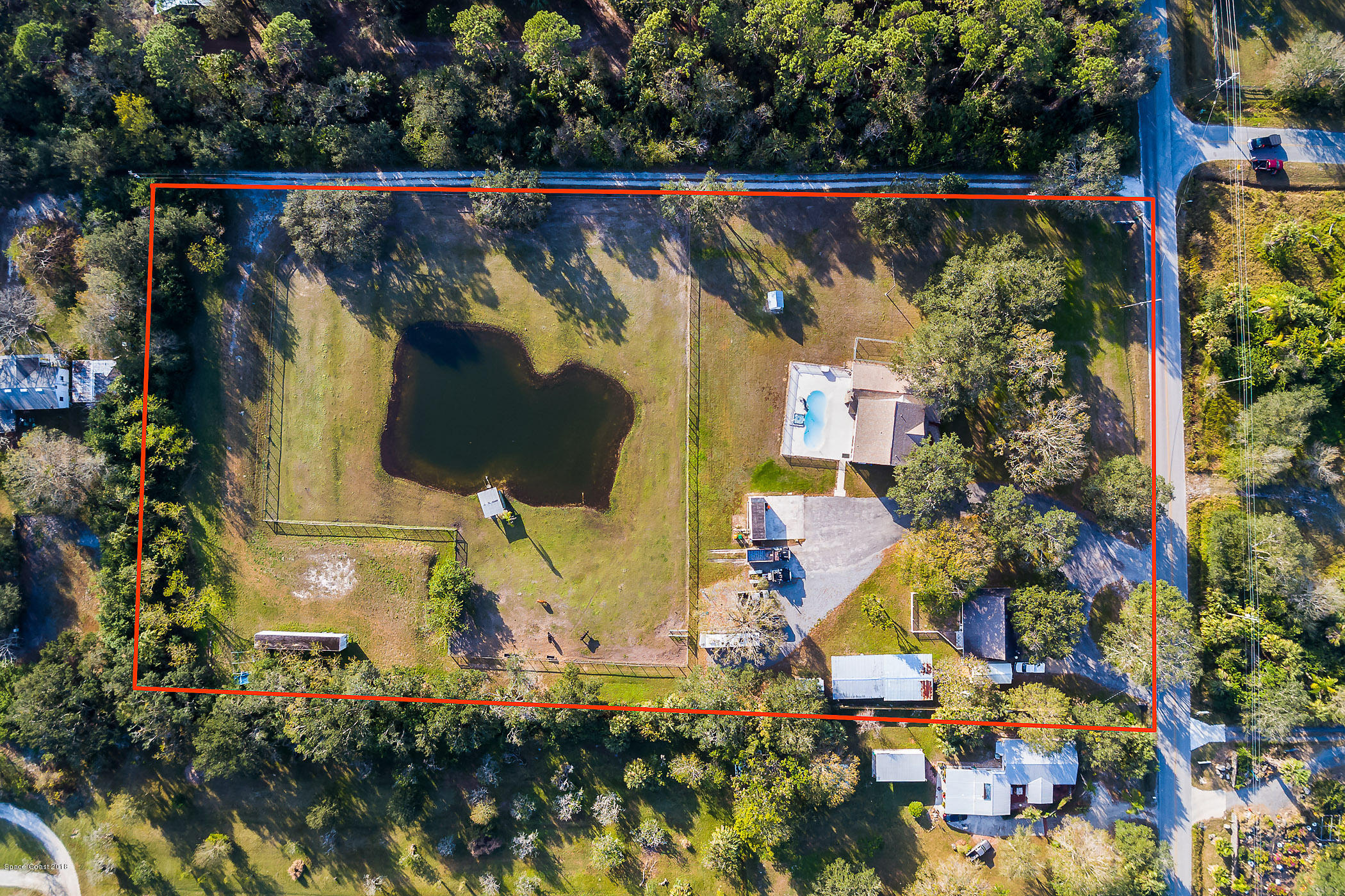 3775 Hield Road Melbourne, FL 32904 - Photo 72 of 86 Aerial of Property