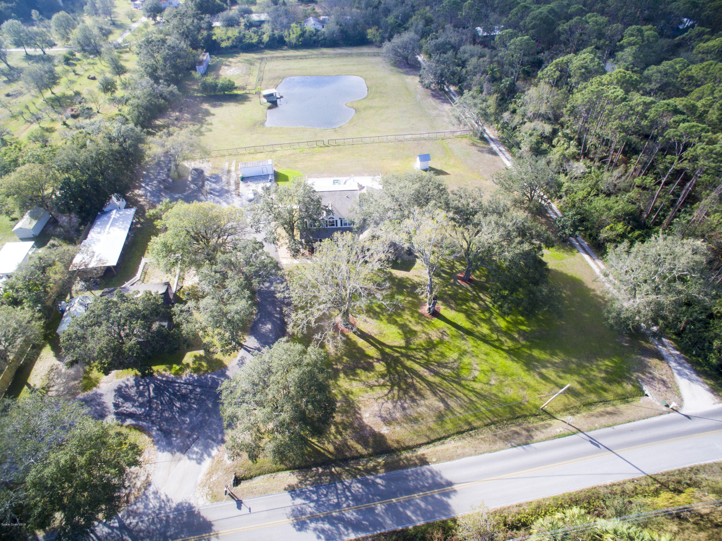 3775 Hield Road Melbourne, FL 32904 - Photo 76 of 86 Aerial of Property