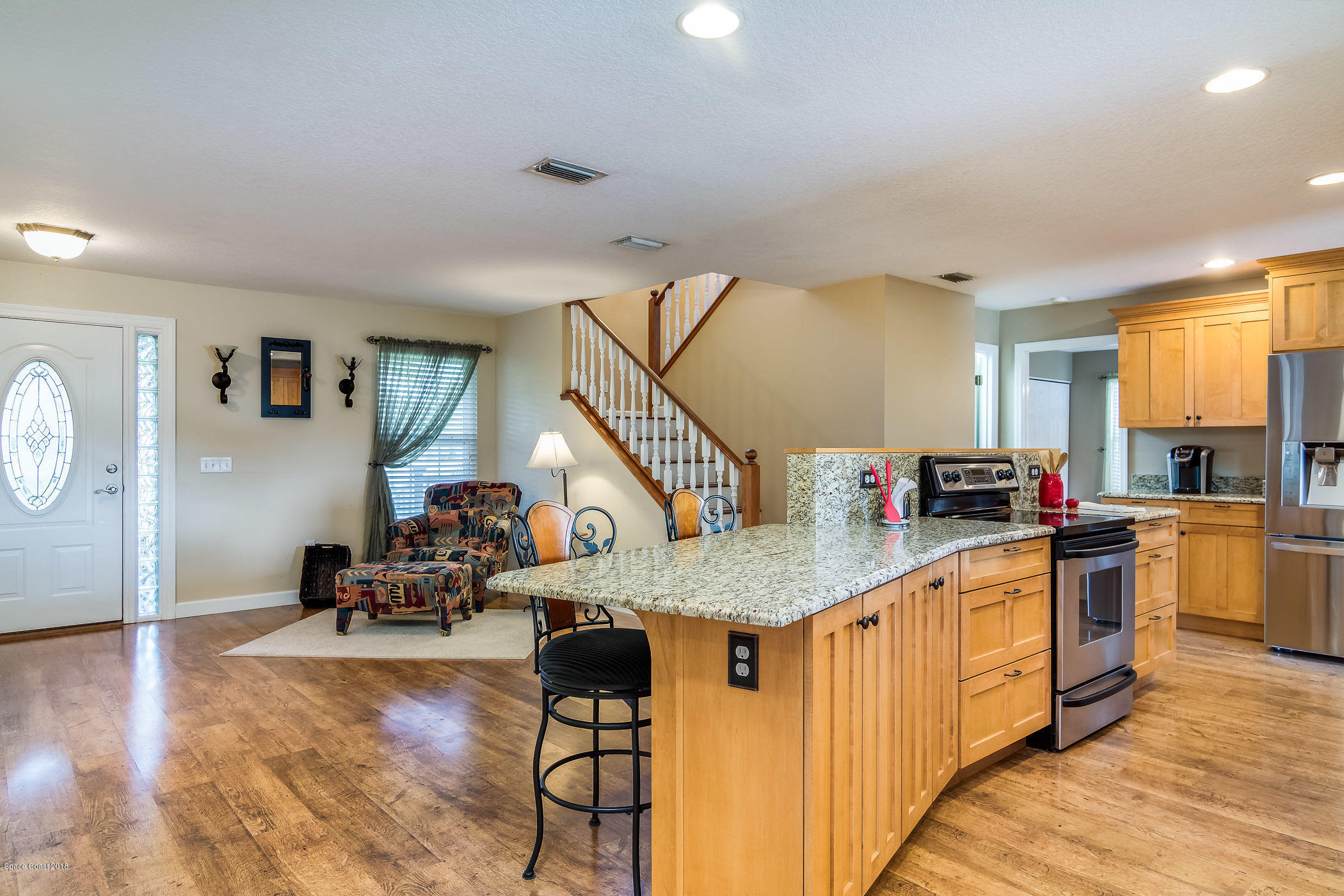3775 Hield Road Melbourne, FL 32904 - Photo 10 of 86 Front Entry/Sitting/Kitchen
