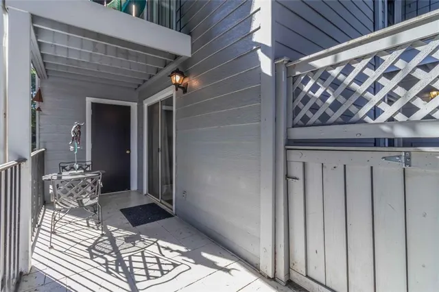 a view of a entryway door of the house